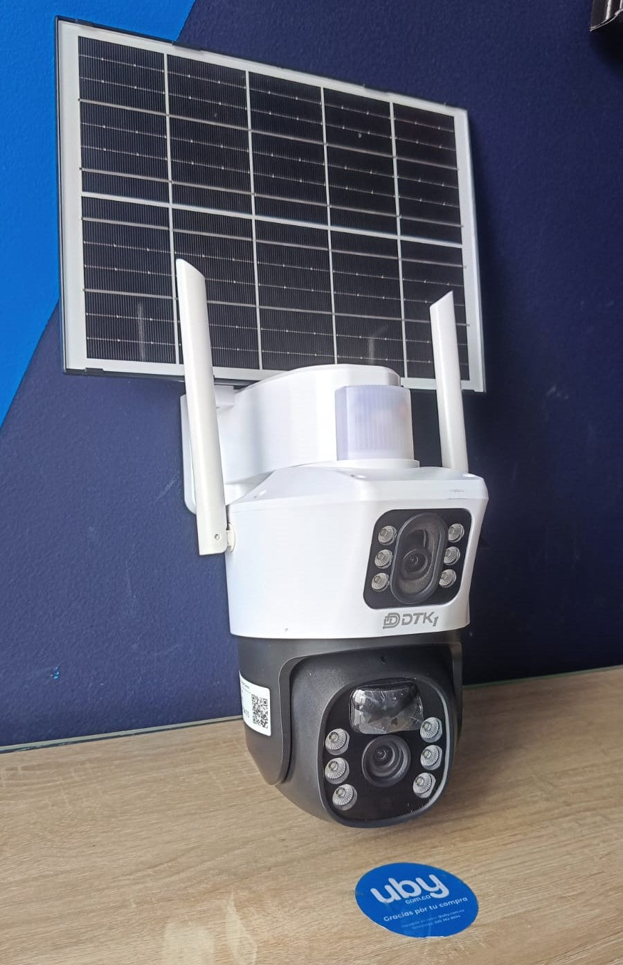 Cámara 4G PANEL SOLAR Doble Lente 🌞