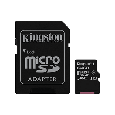 Memoria MICRO SD Kingston 64 GB CLASE 10
