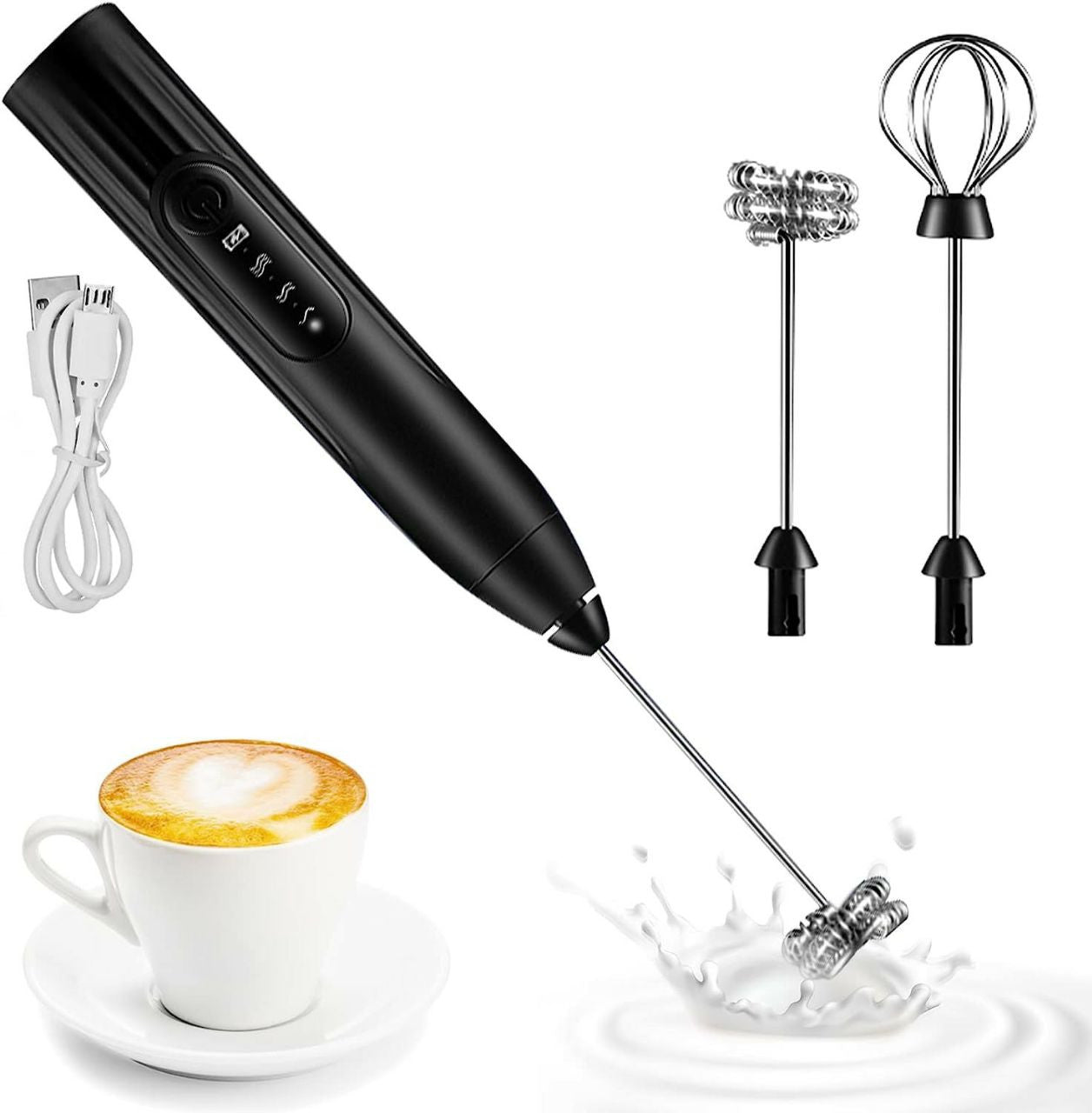 Batidor Eléctrico de Capuccino y Chocolate