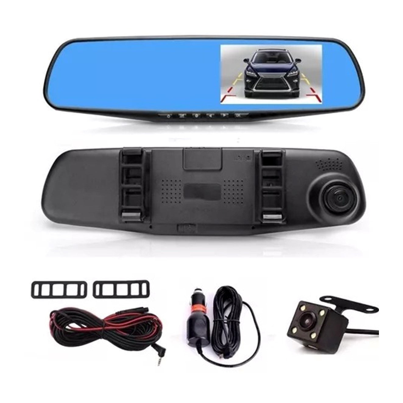 Espejo Retrovisor Doble Cámara DVR 50% DTO