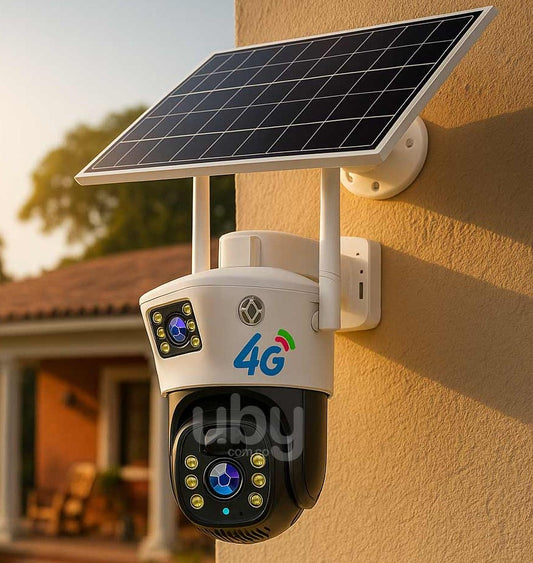 Cámara 4G PANEL SOLAR Doble Lente 🌞