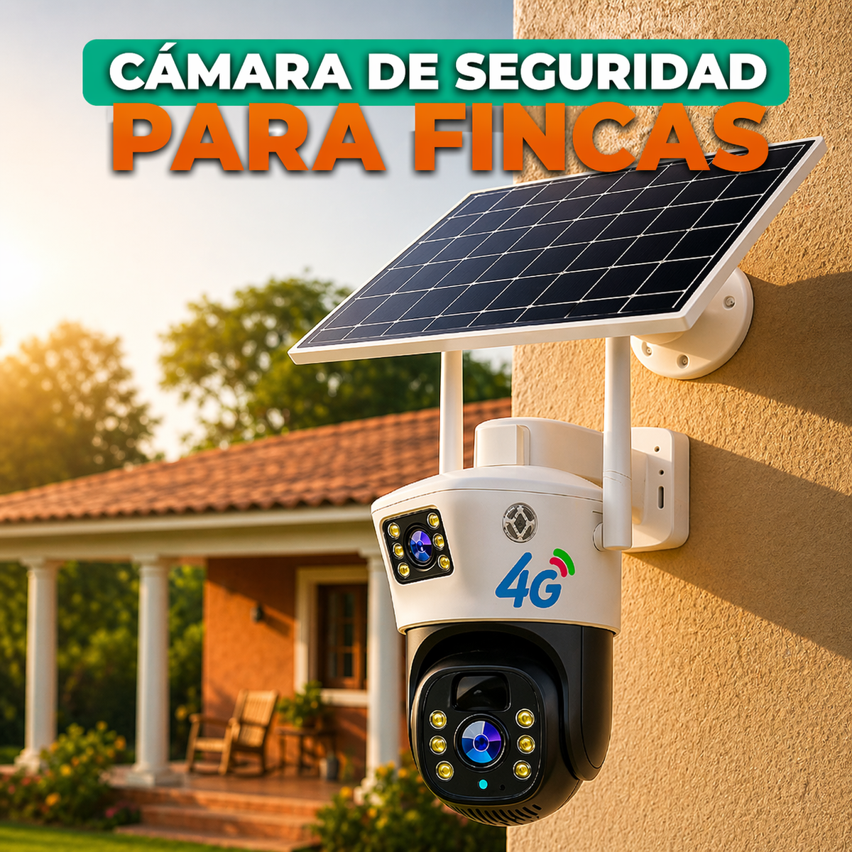 CAMARA SOLAR 4G - 2 UNDS