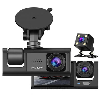 DASHCAM WIFI CARRO - 3 CÁMARAS