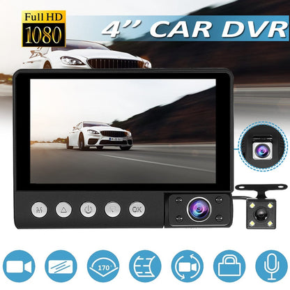 DVR 3 Lentes Carro - VISIÓN NOCTURNA 30% DTO