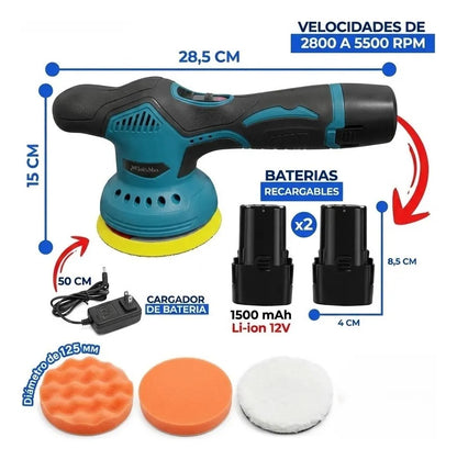 Polichadora Doble Bateria