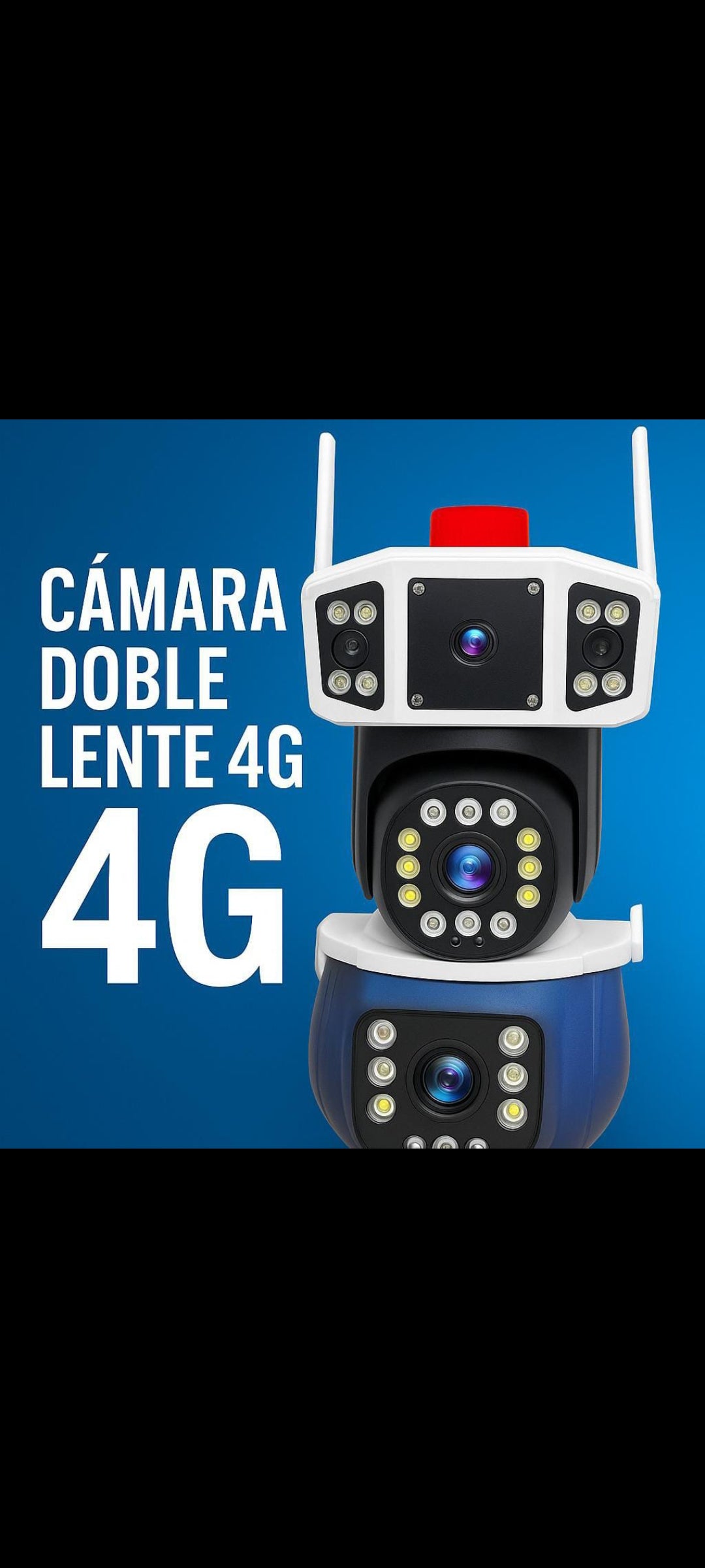 Cámara Doble Lente 4G Corriente