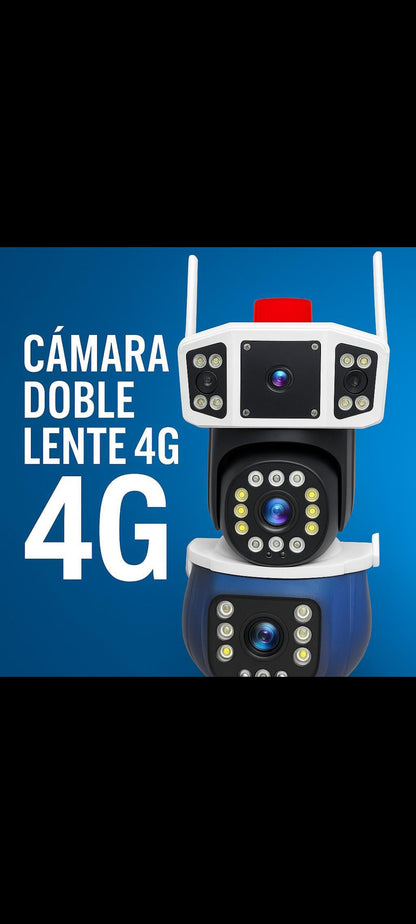 Cámara Doble Lente 4G Corriente