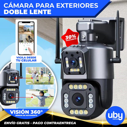 Cámara Doble Lente EXTERIORES - 30% DTO